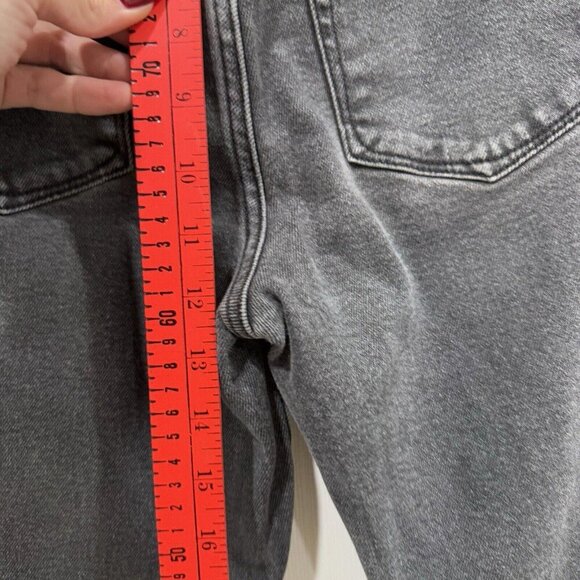 Good American Good Curve Yoke Skinny Jeans Stretch Women's Size 0 25 Black - Picture 11 of 11